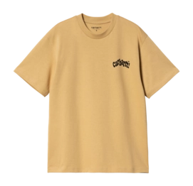 T-Shirt Carhartt WIP Femme S/S Amour Bourbon / Black