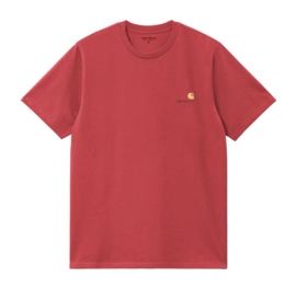 T-Shirt Carhartt WIP S/S American Script Unisex Tuscany