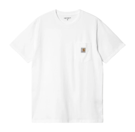 T-Shirt Carhartt WIP Unisexe S/S Pocket White