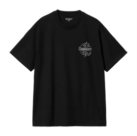 T-Shirt Carhartt WIP S/S Blaze Unisex Black / Wax