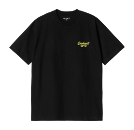 T-Shirt Carhartt WIP Unisexe M/C Friendship Black / Yellow