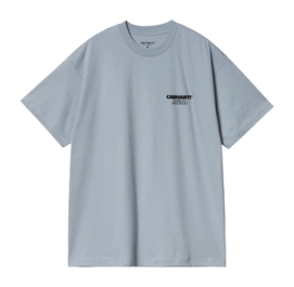 T-Shirt Carhartt WIP unisexe S/S Ducks Misty Sky