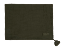 Babydeken Nobodinoz Washed Double Muslin Wabi-Sabi Vetiver