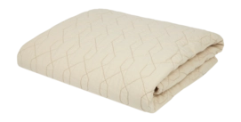 Couverture pour Bébé Nobodinoz Washed Quilted Wabi-Sabi Ginger