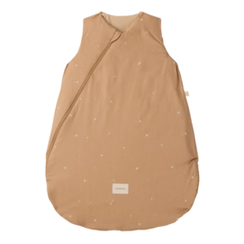 Babyschlafsack Nobodinoz Kokon Wabenstoff Mid Warm Large Blush Little Cherries
