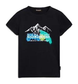 T-Shirt Napapijri Enfant S-Liard Black