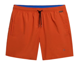 Swimming Trunks Napapijri Men V-Haldane Orange Burnt