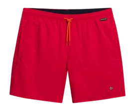Maillot de Bain Napapijri Homme V-Haldane Red Barberry