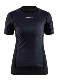Unterhemd Craft Active Extreme X Wind SS Black Granite Damen