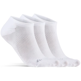 Chausettes Craft Core Dry Footies White (Lot de 3)