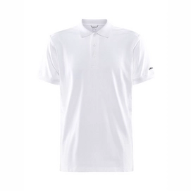 Polo Craft Men Core Blend Polo Shirt White