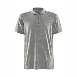 Poloshirt Craft Core Blend Poloshirt Men Grey Melange