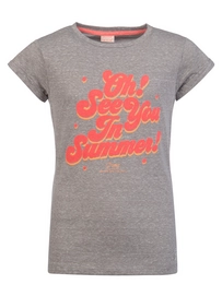 T-Shirt Protest Girls Cezi Jr Dark Grey Melee