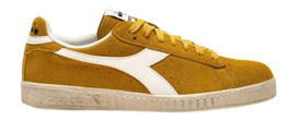 Baskets Diadora Men Jeu L Low Suede Waxed Yellow Ochre