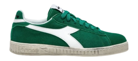 Sneaker Diadora Spiel L Low Suede Waxed Unisex Green Peppermint