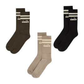 Chaussettes Diadora Unisexe Legacy Multicolor (Lot de 3)