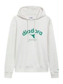 Hoodie Diadora Unisex Athletic Logo White Milk '24