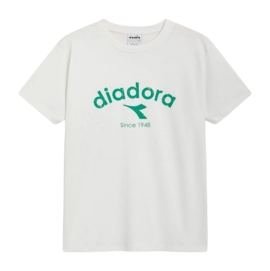T-Shirt Diadora SS Athletic Logo Unisex White Milk