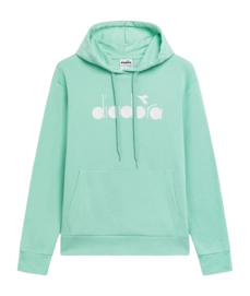Hoodie Diadora Unisex Logo Neon Green '24