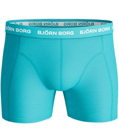 Boxershort Björn Borg Men Essential Seasonal Solid Aquarius (5-pack)