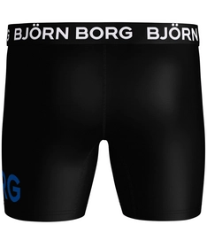 Boxershort Björn Borg Men Performance LA Borg Black Blue (2-pack)