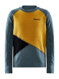 Ondershirt Craft Junior ADV Nordic Wool LS Trooper Tawny