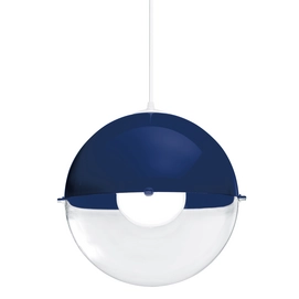 Hanglamp Koziol Orion Crystal Clear/Deep Velvet Blue