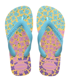 Slipper Havaianas Kids Flores Caja Yellow/Blue