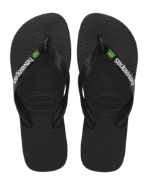 Slipper Havaianas Kids Brasil Logo Zwart