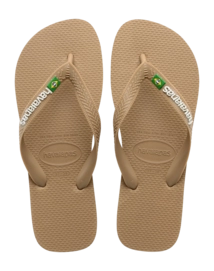 Flip Flops Havaianas Brasil Logo Unisex Rose Gold