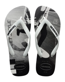 Slipper Havaianas Men Hype White/White/Black/Grey