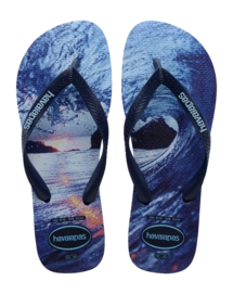 Flip Flops Havaianas Hype Herren Navy Blue / Lavander Blue