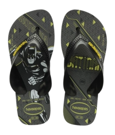 Slipper Havaianas Kids Max Herois Black/Yellow
