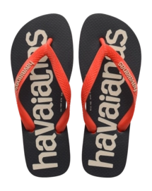 Slipper Havaianas Unisex Top Logomania 2 Blood Orange