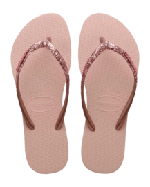 Slipper Havaianas Kids Slim Glitter II Sand/Golden Light Metalic