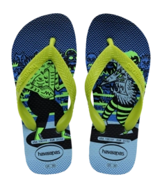 Slipper Havaianas Kids Top Fun Lavender Blue/Lemon Green