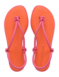 Sandaal Havaianas Women Una Acai Vibrant Orange