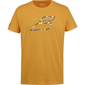 T-Shirt de Tennis Babolat Homme Exercice Big Flag Tee Autumn Glory