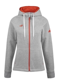 Tennisvest Babolat Women Exercise Hood Jacket W High Rise Heather