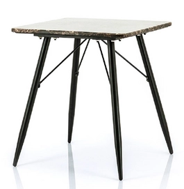 Bijzettafel By-Boo Richy 50 x 50 cm Brown