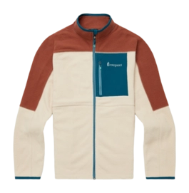 Vest Cotopaxi Men Abrazo Fleece Fullzip Jacket Acorn/Oatmeal