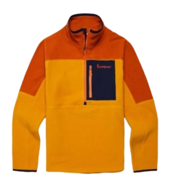 Veste Cotopaxi Homme Abrazo Halfzip Fleece Jacket Mezcal & Amber