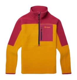 Zip Sweatshirt Cotopaxi Women Abrazo Halfzip Fleece Jacket Raspberry