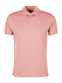 Polo Shirt Barbour Men Sports Faded Pink