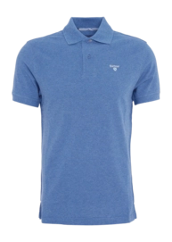 Polo Barbour Men Tartan Pique Dark Chambray Marl