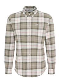 Chemise Barbour Homme Lewis Tailored Shirt Glenmore Olive Tartan