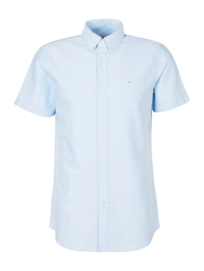 Shirt Barbour Men Oxtown S/S Tailored Shirt Sky