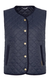 Weste Barbour Hannah Quilted Gilet Damen Dark Navy