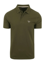 Polo Barbour Men Lightweight Sports Dk Olive