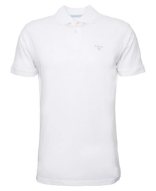 Poloshirt Barbour Lightweight Sports Herren White